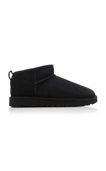 UGG UGG Classic Ultra Mini Sheepskin Ankle Boots - Moda Operandi