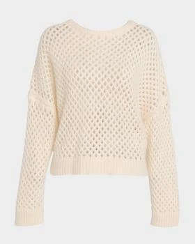 Max Mara | Essen Open-Knit Cashmere-Silk Sweater