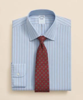 Stretch Supima® Cotton Non-Iron Pinpoint Oxford Ainsley Collar Dress Shirt