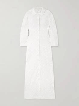 Jil Sander | Cloqué Maxi Dress - Off-white