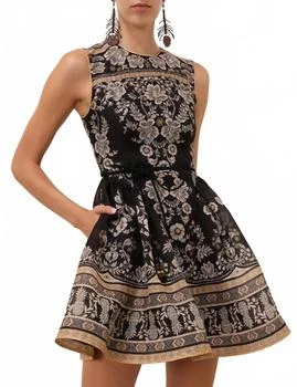 Zimmermann | Balance Peplum Mini Dress In Black