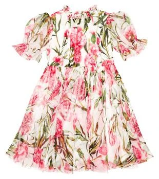 Dolce 
Gabbana | Floral silk dress