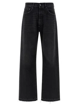 MAISON MARGIELA | Maison Margiela Logo Detailed Straight-Leg Jeans