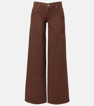 Stella McCartney | Low-rise wide-leg jeans