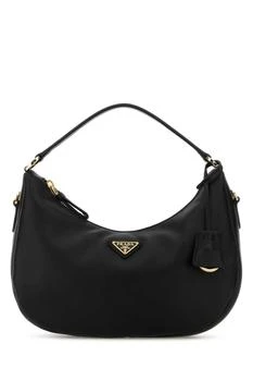 Prada | Prada Triangle-Logo Zipped Shoulder Bag
