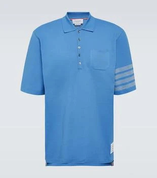 Thom Browne | 4-Bar cotton piqué polo shirt