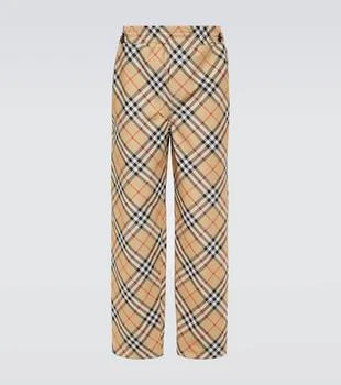 Burberry | Checked track pants