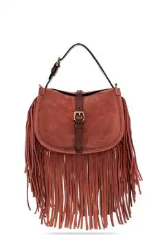 ETRO | Etro Pony Fringed Buckle Fastened Small Shoulder Bag