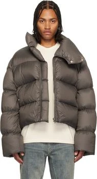 Rick Owens | Gray Concordians Turtle Down Jacket