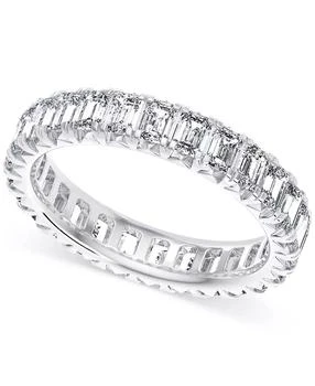 Macy's | Diamond Emerald-Cut Eternity Band (3 ct. t.w.) in 14k Gold (Also in Platinum)