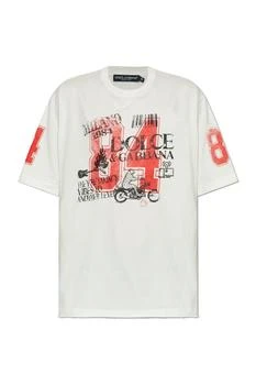 Dolce & Gabbana | Dolce & Gabbana Graphic Printed T-Shirt