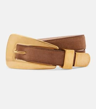 Khaite | Lucca suede belt