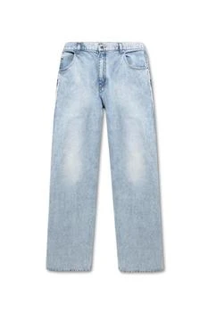 Balmain | Balmain Vintage Effect Straight Leg Jeans