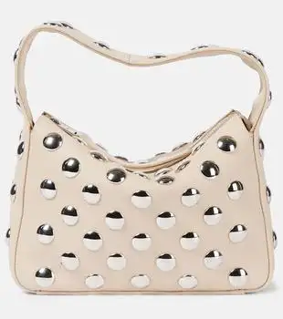 Khaite | Elena Small studded leather tote bag