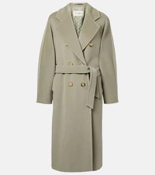 Madame belted wool and cashmere coat