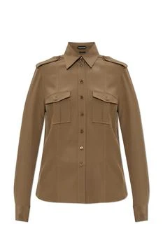 Tom Ford | Tom Ford Long-Sleeved Military Shirt