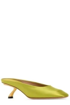 Salvatore Ferragamo | Ferragamo S-Shaped Heel Mules