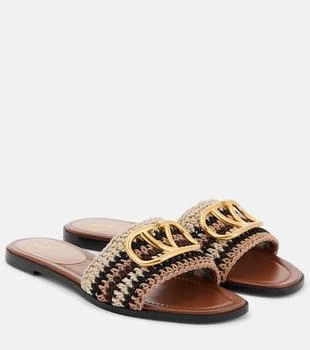 Valentino | VLogo Signature crochet slides