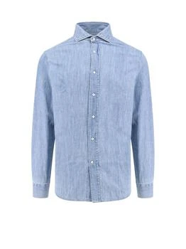 Brunello Cucinelli | Brunello Cucinelli Long Sleeved Denim Shirt