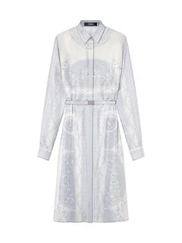 Versace | Coupe Des Dieux Silk Shirtdress