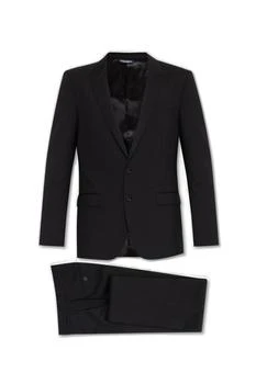 Dolce & Gabbana | Dolce & Gabbana Single-Breasted Straight-Leg Tailored Suit