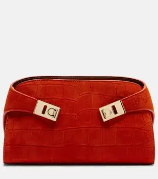 Salvatore Ferragamo | Hug Mini suede crossbody bag
