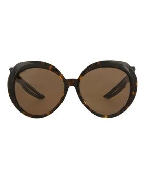 Round-Frame Acetate Sunglasses