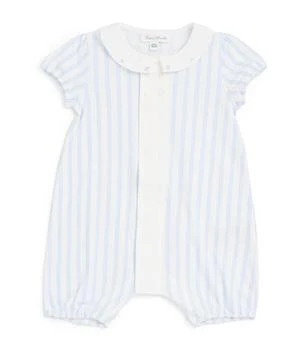 Cotton Striped Playsuit (0-18 Months)