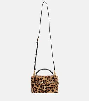 Yves Saint Laurent | Gaby leopard-print calf hair vanity bag