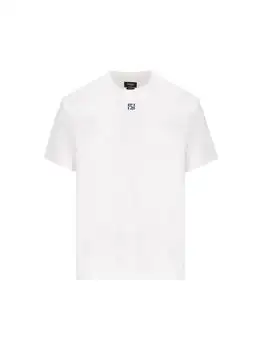 Fendi | Fendi FF Embroidered Crewneck T-Shirt
