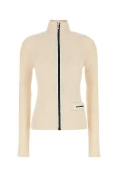 Jil Sander | Jil Sander+ Zip-Up Ribbed-Knit Cardigan