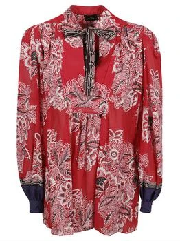 ETRO | Etro Floral-Printed Long-Sleeved Blouse