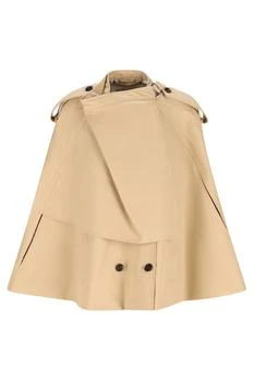 Burberry | Burberry Double Breasted Short Trench Coat