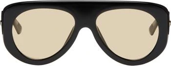 Black Osservatorio Aviator Sunglasses