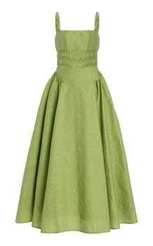 Rachel Gilbert - Sophia Strap Dress - Green - US 4 - Moda Operandi