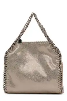 Stella McCartney | Stella McCartney Falabella Metallic Chain-Linked Tote Bag