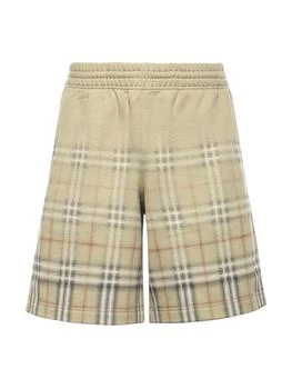 Burberry | Burberry Gardient Check Bermuda Shorts