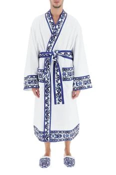 Dolce & Gabbana | Dolce & Gabbana Terry Belted Bathrobe