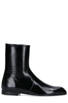 Khaite | Khaite Colt Zip Square Toe Boots