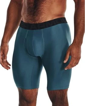 Under Armour Men's Multi-Pack Performance Tech Long-Leg Boxer Brief, 9" Inseam, All-Day Comfort
