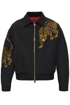 Versace | Versace Pattern-Embellished Zipped Jacket