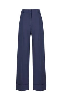 Valentino | Valentino Pleat Detailed Striaght Leg Pants