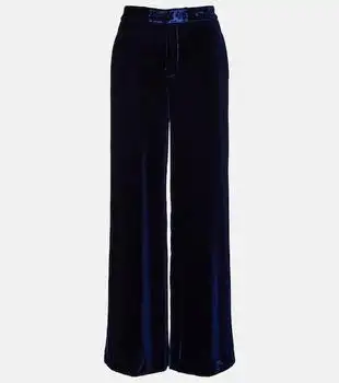 ETRO | Velvet wide-leg pants