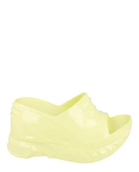 Givenchy Marshmallow Wedge Slides