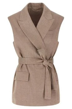 Brunello Cucinelli | Brunello Cucinelli Belted Vest
