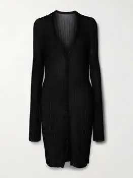 Khaite | Ramon Ribbed-knit Cardigan