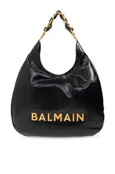 Balmain | Balmain 1945 Logo Plaque Large Tote Bag