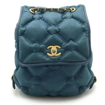 Chanel | blue pink Leather Backpack (Pre-Owned)