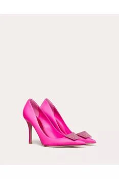 Valentino | Valentino Garavani - Women's One Stud Nappa 100mm Leather Pumps