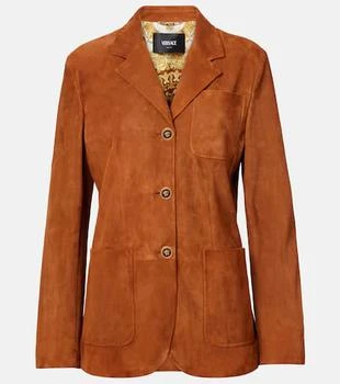 Versace | Medusa suede blazer